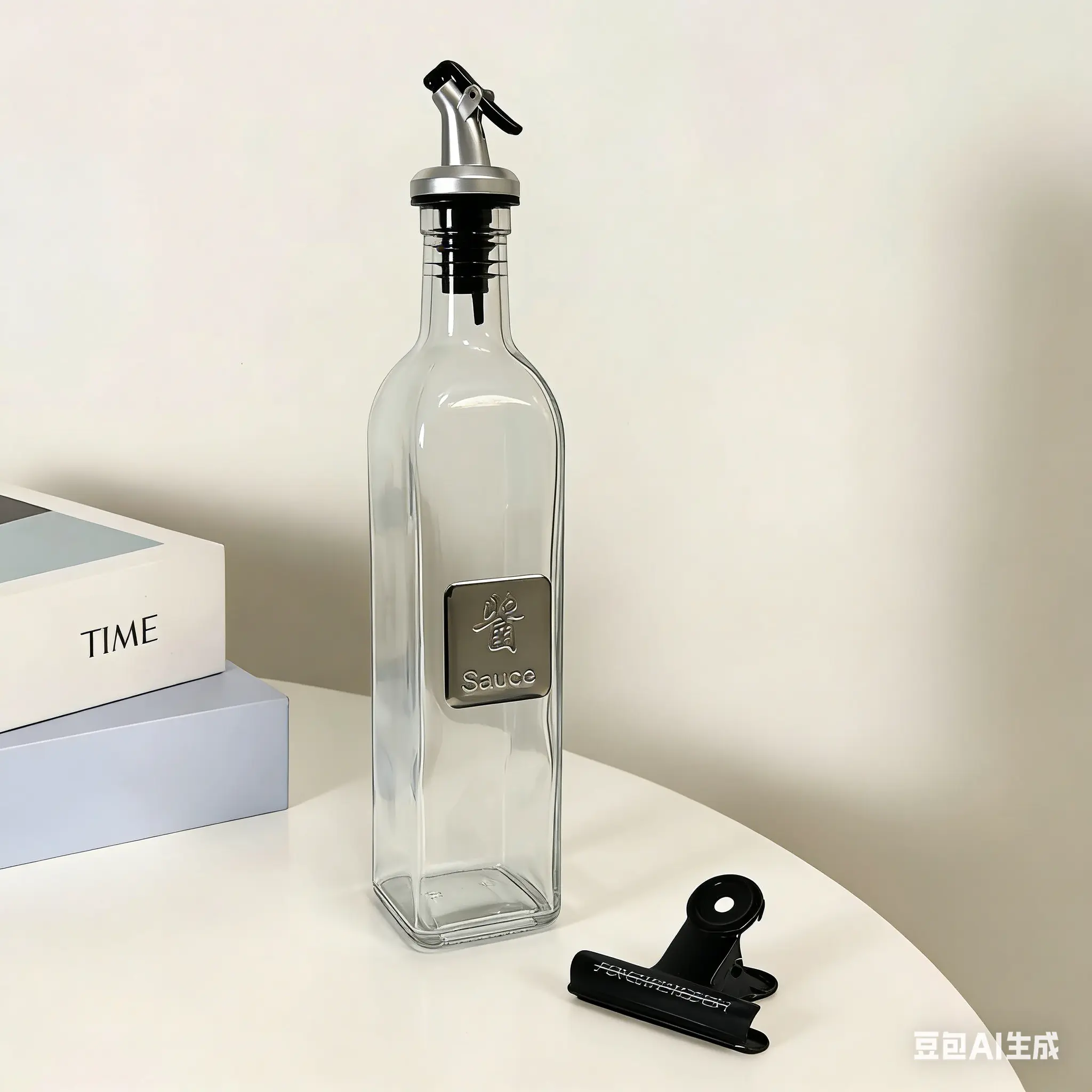Dual Style Glass Oil Vinegar Dispenser Set