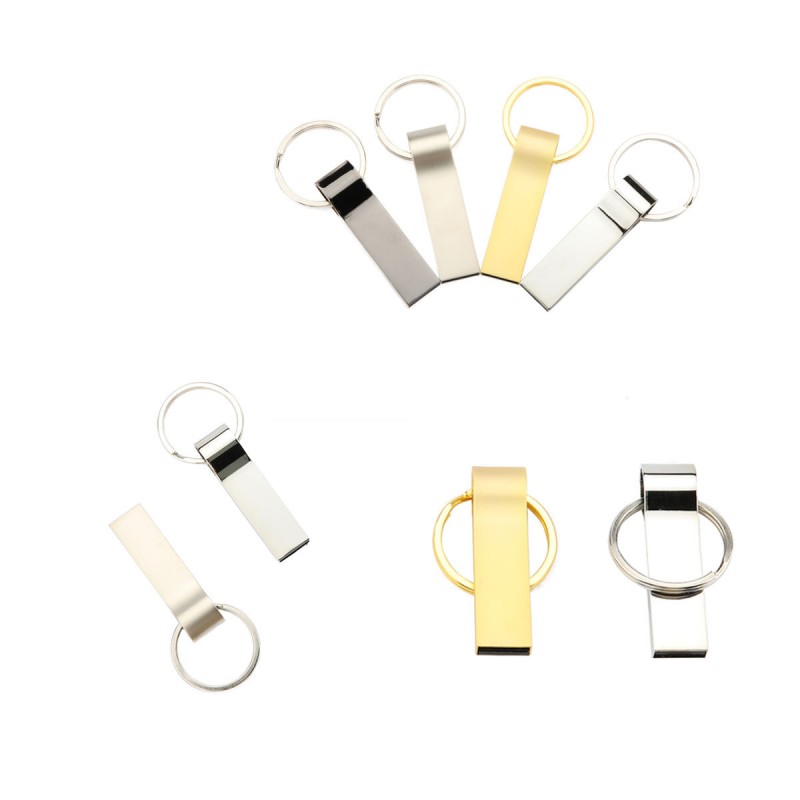 Метален ключодържател USB 2.0 флашка